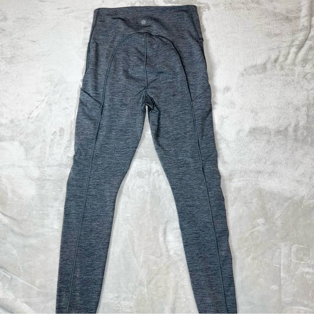 Athleta Ultimate Stash Pocket 7/8 Tights Sz‎ XS Gray - Picture 10 of 10